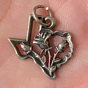 James Avery Retired Yellow Rose Of Texas Charm